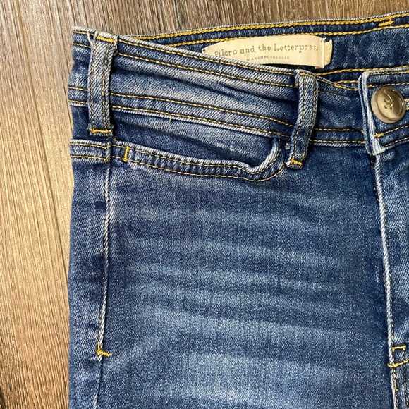 Pilcro and the Letterpress by Anthropologie Jeans Size 25 - Picture 8 of 16